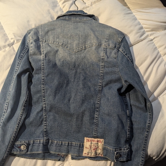 True Religion Denim Jacket Medium - Picture 2 of 4